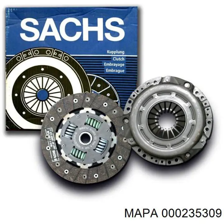 Купити 1331469 Ford Комплект зчеплення (диск, корзина, підшипник)
