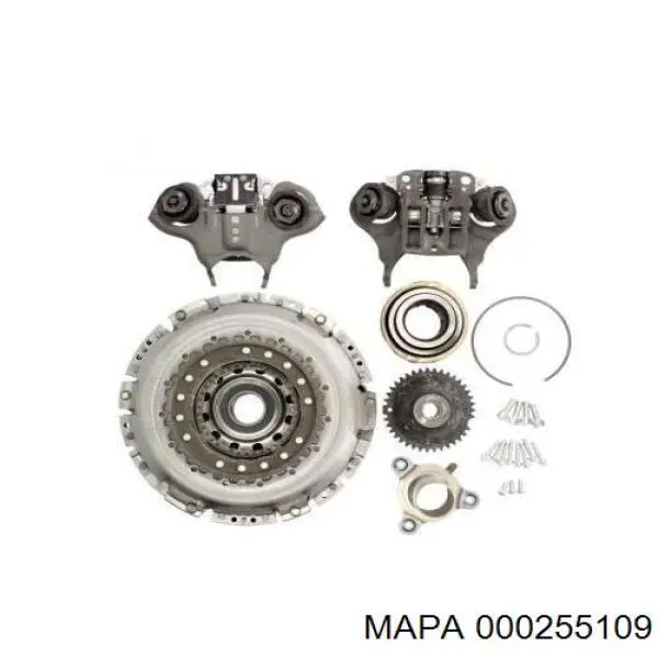 Комплект зчеплення (3 частини) Ford 1702188 ціна, від 64.28 USD
