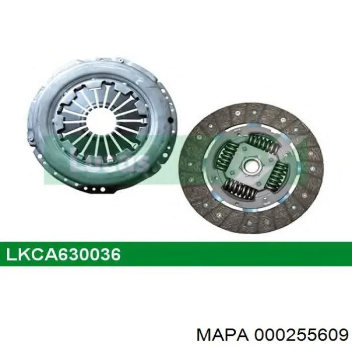 Комплект зчеплення (3 частини) Mapa 000255609 ціна, від 107.87 USD