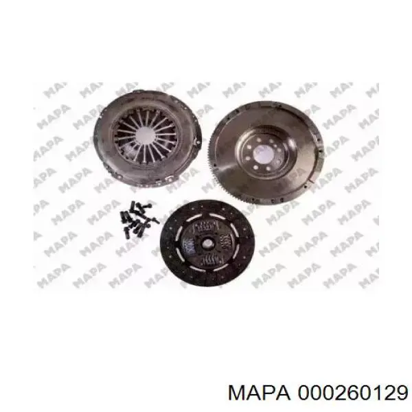 Комплект зчеплення (3 частини) Ford 1688872 ціна, від 272.79 USD