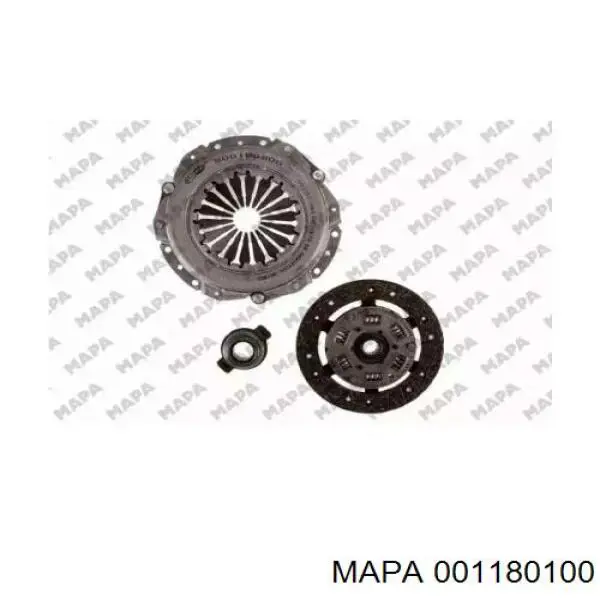 Комплект зчеплення (3 частини) LUK 618124300 ціна, від 54.57 USD