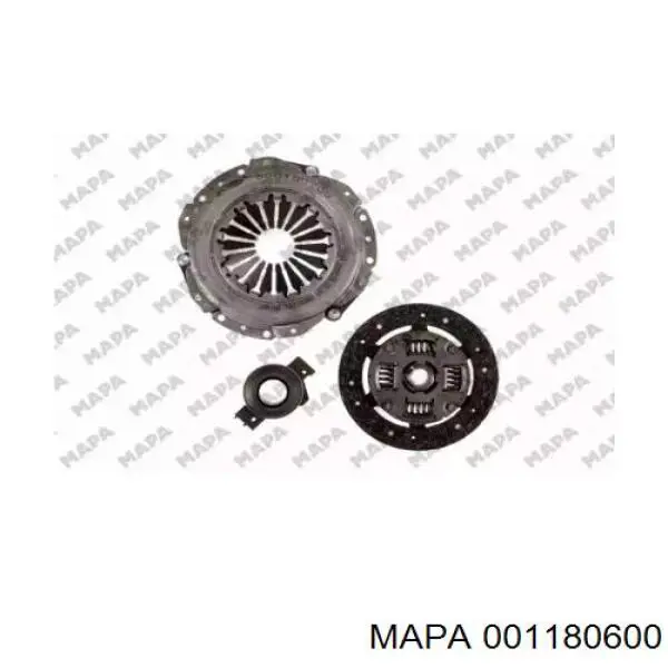 Купити MK9503 Mecarm Комплект зчеплення (диск, корзина, підшипник)