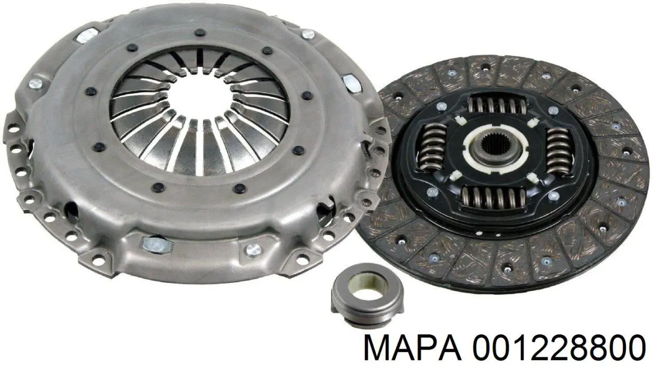 Купити 001228800 Mapa Комплект зчеплення (диск, корзина, підшипник)