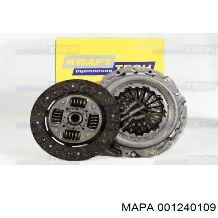 Комплект зчеплення (3 частини) Mapa 001240109 ціна, від 98.05 USD