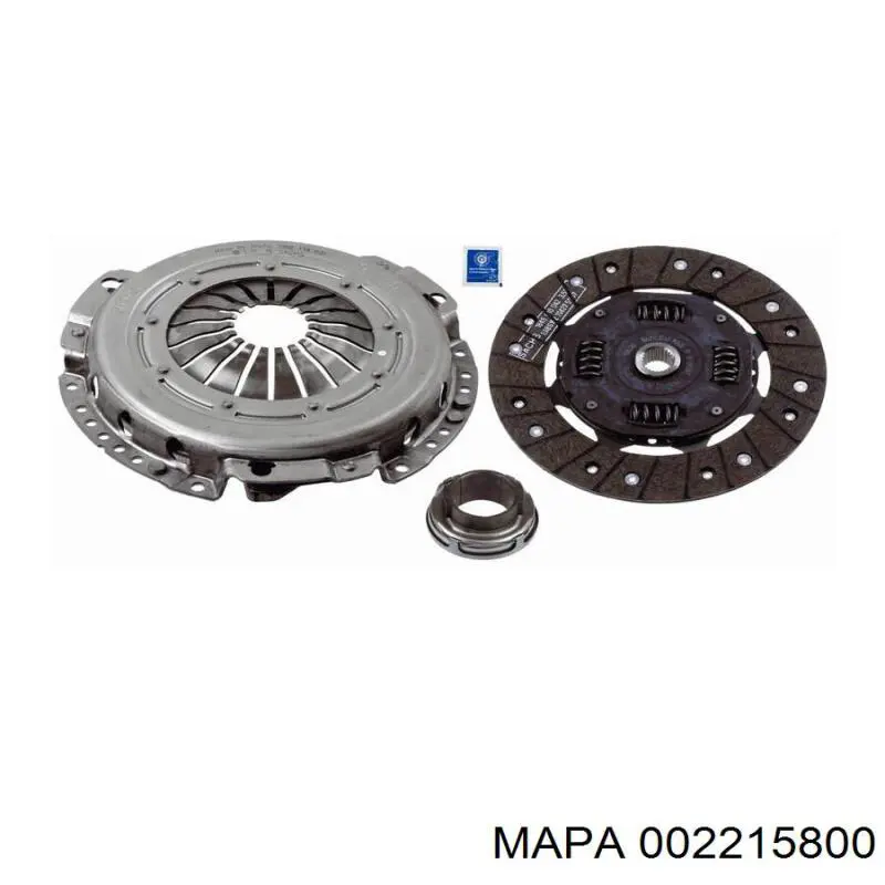 R1020027 Opel Зчеплення в зборі
