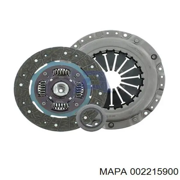 Комплект зчеплення (3 частини) Blue Print ADW193053 ціна, від 154.88 USD