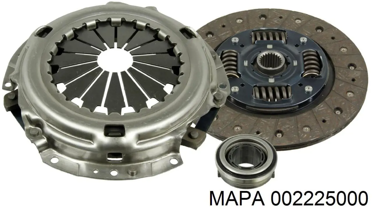 002225000 Mapa Зчеплення в зборі