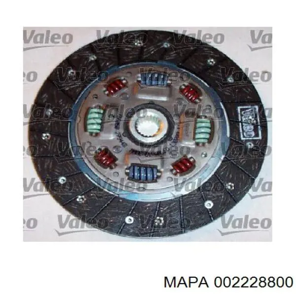 VA826371 Polcar комплект зчеплення (3 частини)