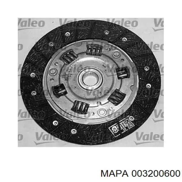 Комплект зчеплення (3 частини) Renault (RVI) 8660006211 ціна, від 84.77 USD