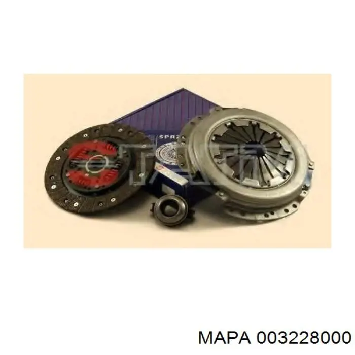 Зчеплення 003228000 Mapa