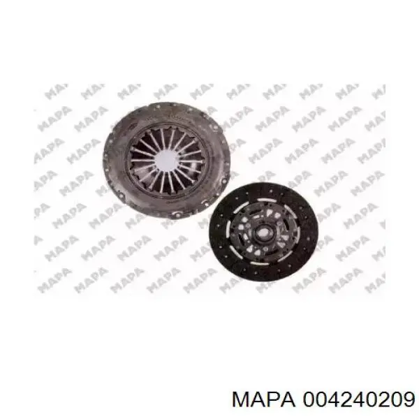 Купити 826928 VALEO Комплект зчеплення (диск, корзина, підшипник)