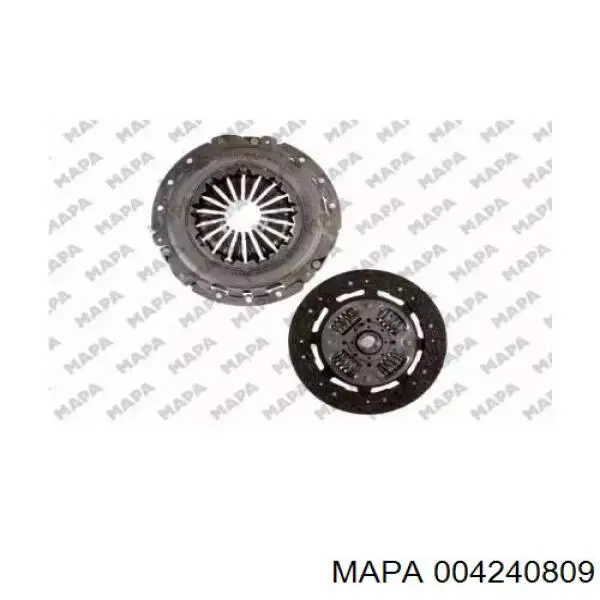 Комплект зчеплення (3 частини) Mapa 004240809 ціна, від 97.04 USD