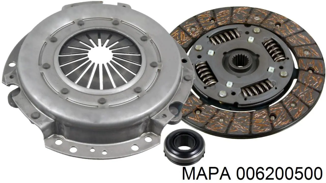 Зчеплення 006200500 Mapa