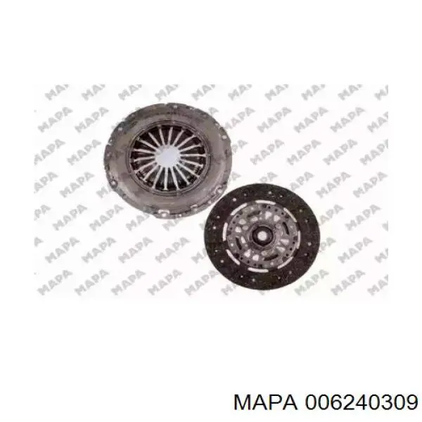 Купити 1804546 Ford Комплект зчеплення (диск, корзина, підшипник)