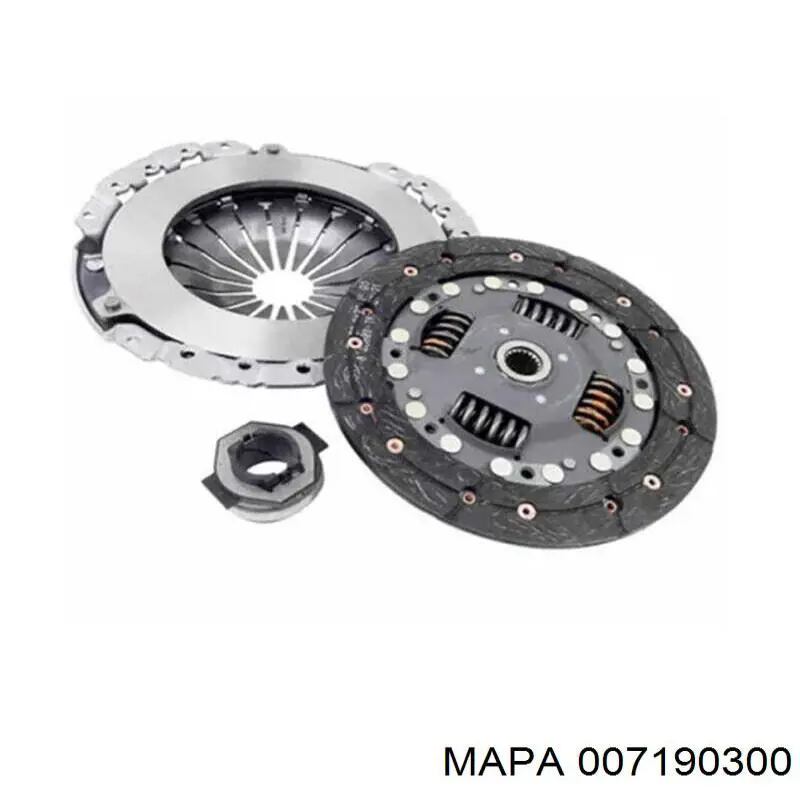 Комплект зчеплення (3 частини) Sachs 3000951275 ціна, від 63.52 USD