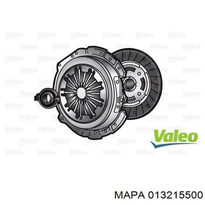 Комплект зчеплення (3 частини) Mapa 013215500 ціна, від 90.64 USD