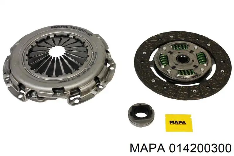 Зчеплення 014200300 Mapa