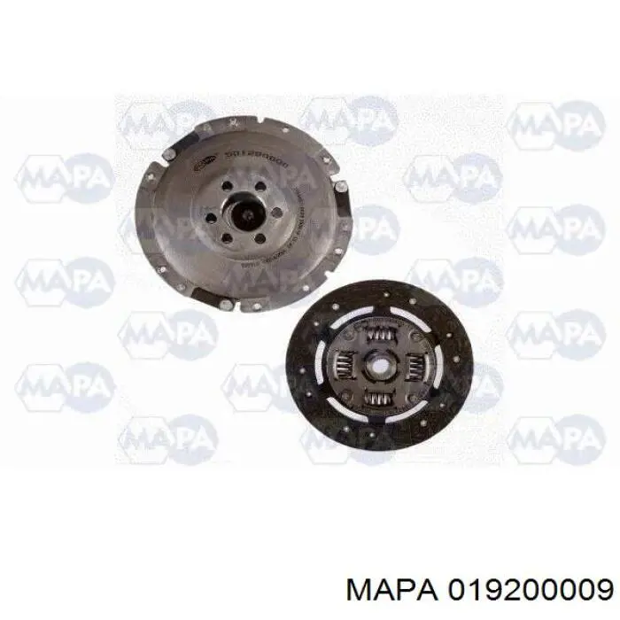 Комплект зчеплення (3 частини) Mapa 019200009 ціна, від 70.65 USD