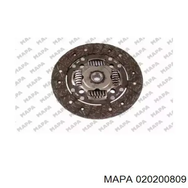 020200809 Mapa Зчеплення в зборі