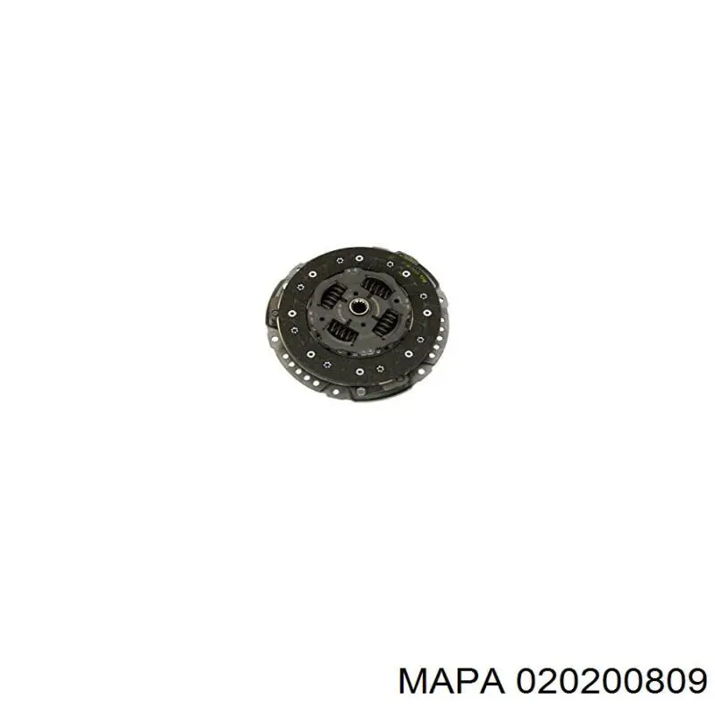 Комплект зчеплення (3 частини) Mapa 020200809 ціна, від 81.14 USD
