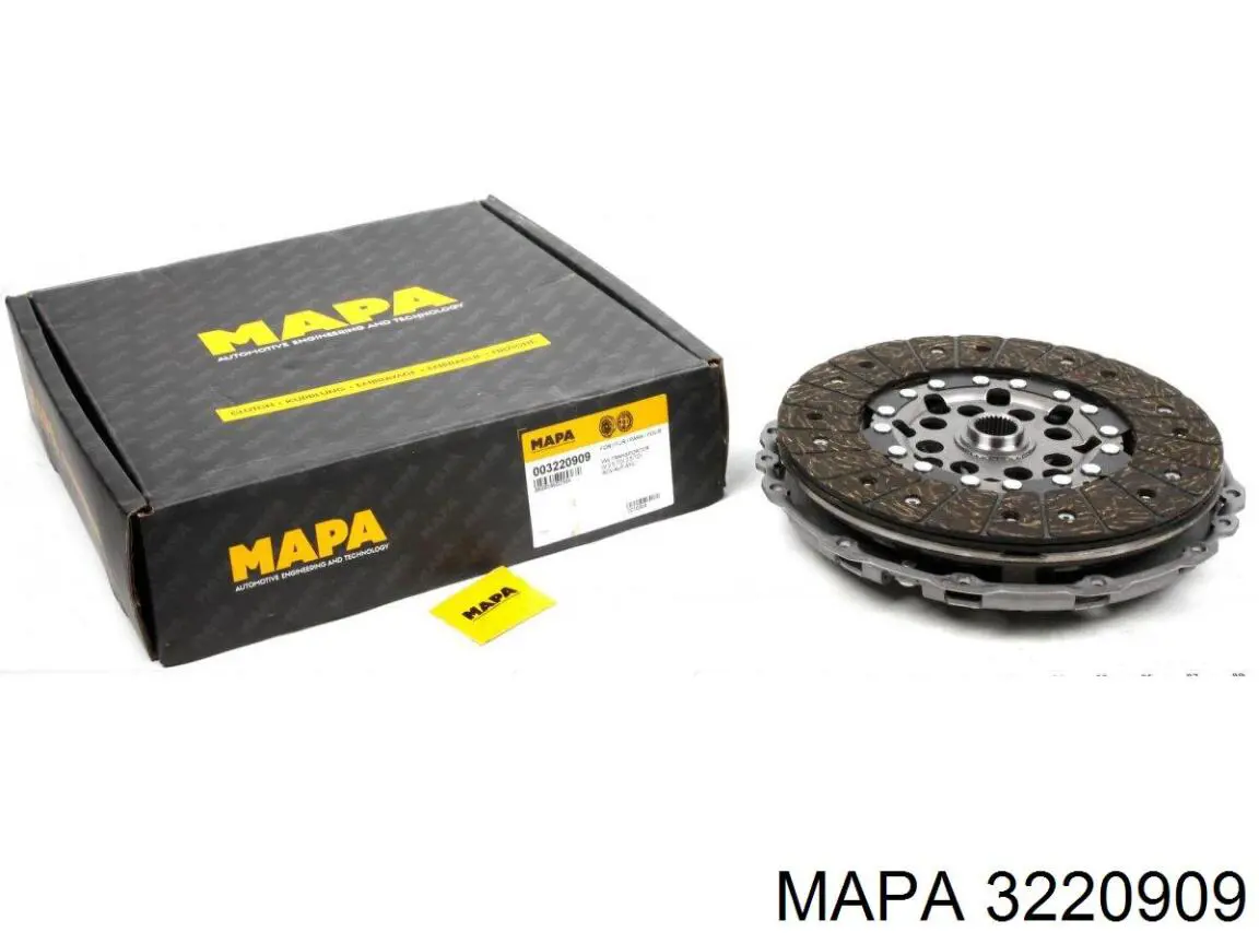 Комплект зчеплення (3 частини) Mapa 3220909 ціна, від 137.99 USD