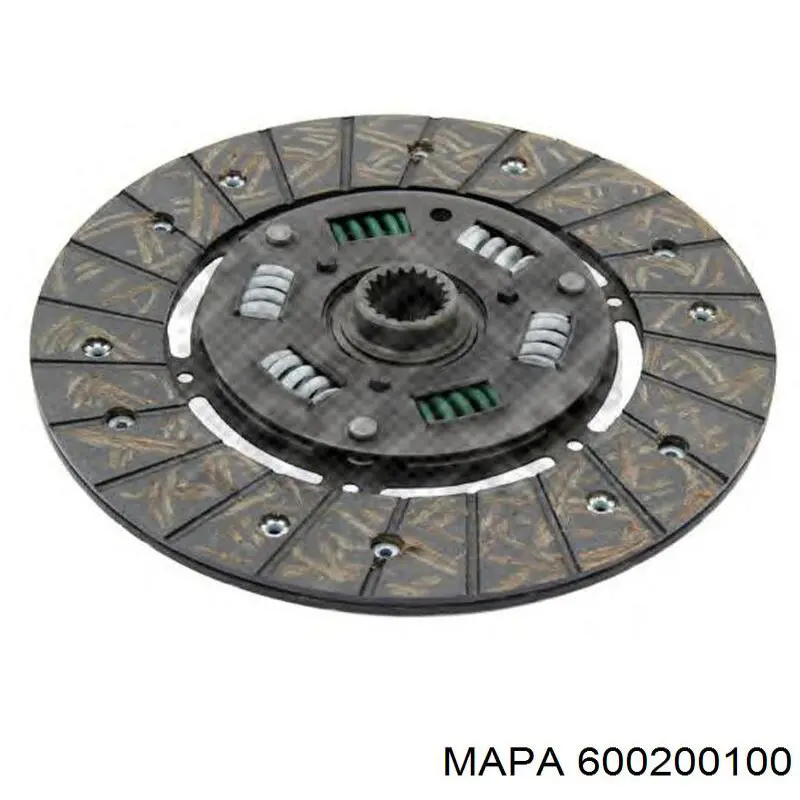 600200100 Mapa Диск зчеплення