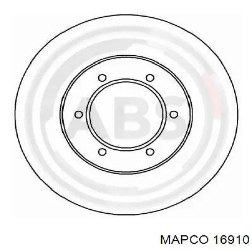 Граната колісна Mapco 16910 ціна, від 23.82 USD