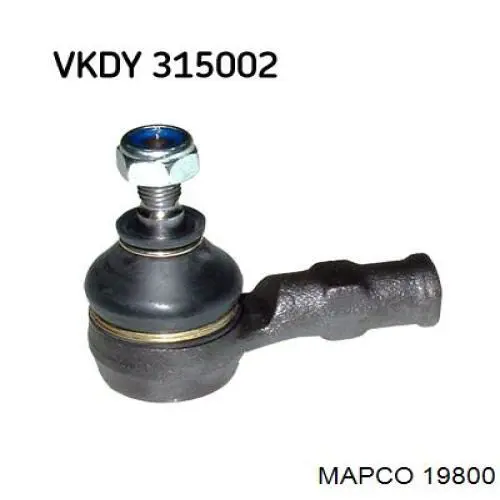 Накінечник рульової тяги, зовнішній Mapco 19800