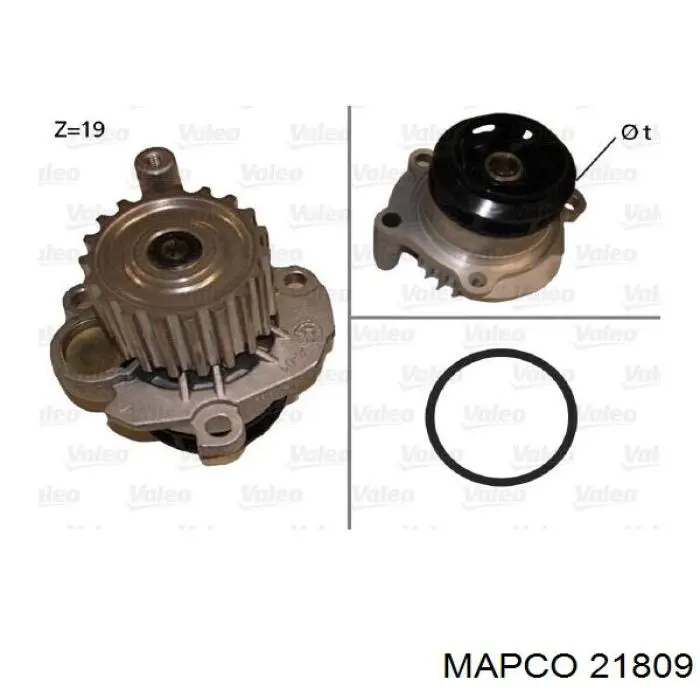 Помпа 21809 Mapco