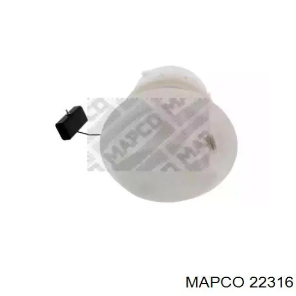 22316 Mapco модуль паливного насосу, з датчиком рівня палива