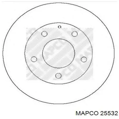 Гальмівні диски J00126251C Mazda