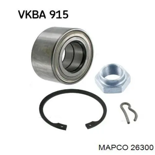 Підшипник маточини Mapco 26300