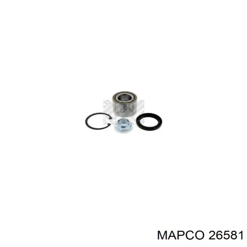 Підшипник задньої ступиці 26581 Mapco