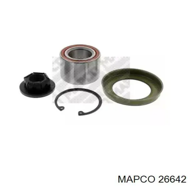 Купити 26642 Mapco Підшипник задньої ступиці