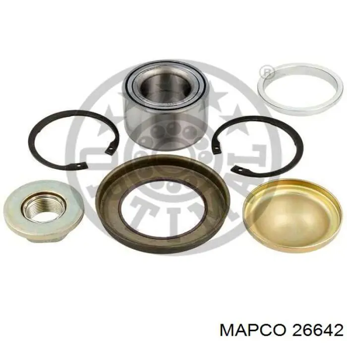 Підшипник задньої ступиці 26642 Mapco