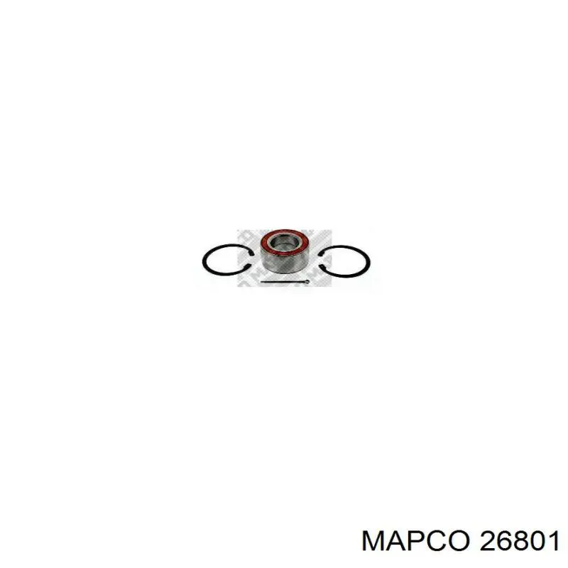 Комплект підшипник маточини передньої Mapco 26801 ціна, від 12.57 USD