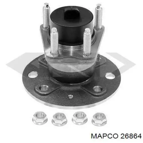 Передня маточина PW39720437CS PFI