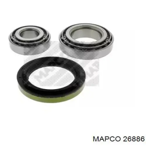 Комплект підшипник маточини передньої Mapco 26886 ціна, від 12.32 USD