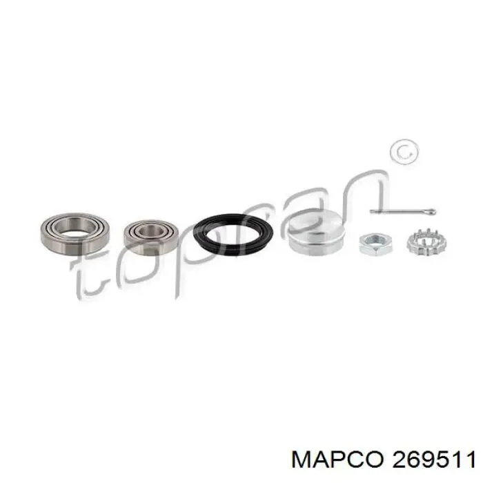 Підшипник маточини задньої Cifam 6192637 ціна, від 6.84 USD