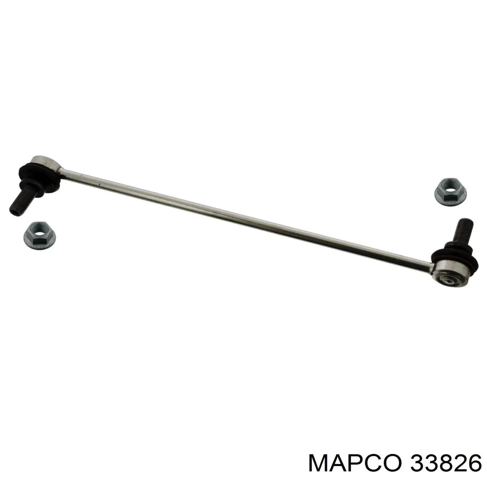 Сайлентблок задньої балки 33826 Mapco