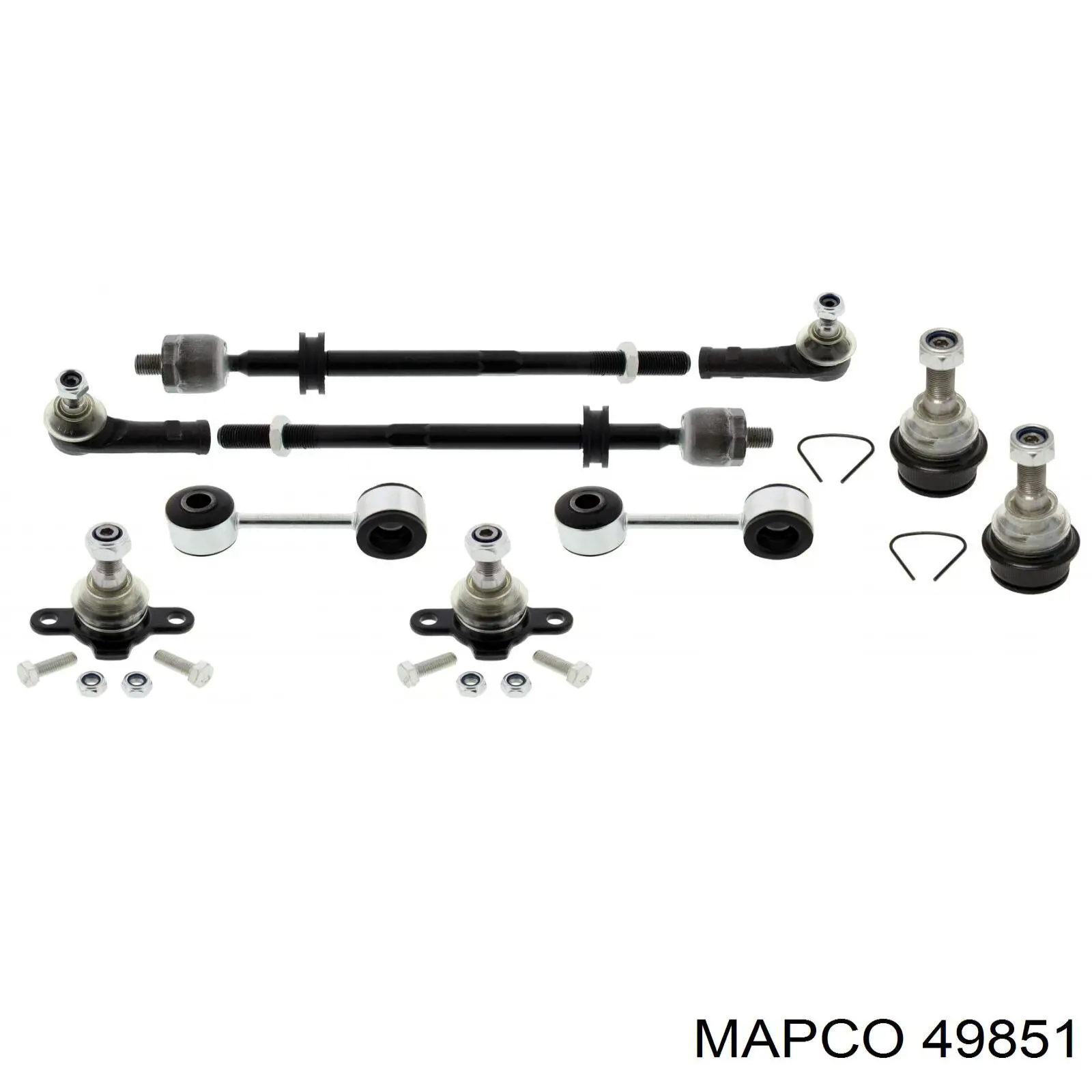 49851 Mapco стійка стабілізатора переднього