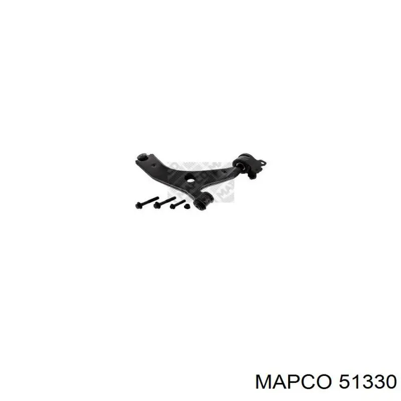 51330 Mapco важіль передньої підвіски нижній, лівий