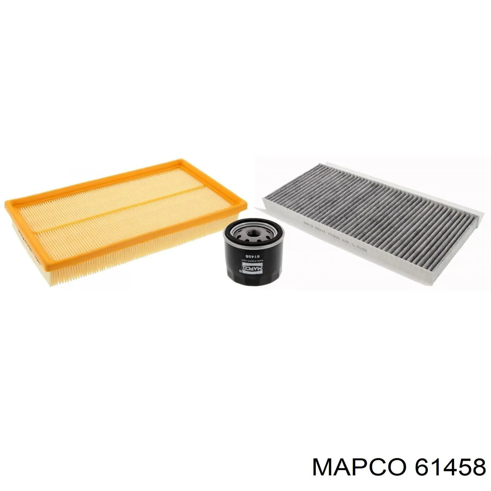 61458 Mapco фільтр масляний