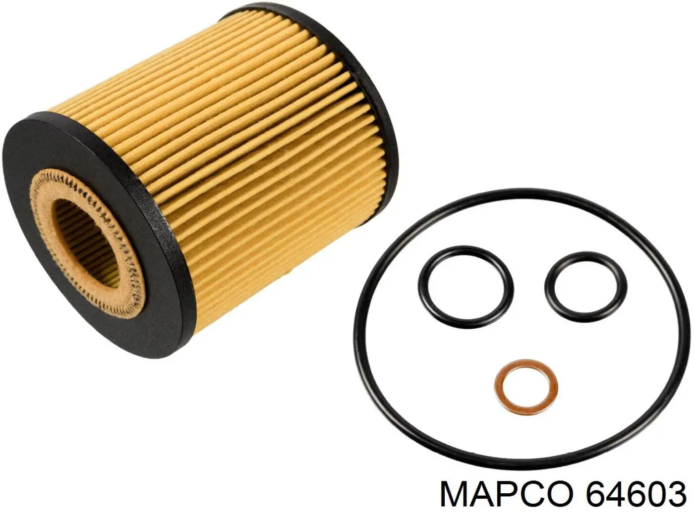 64603 Mapco фільтр масляний