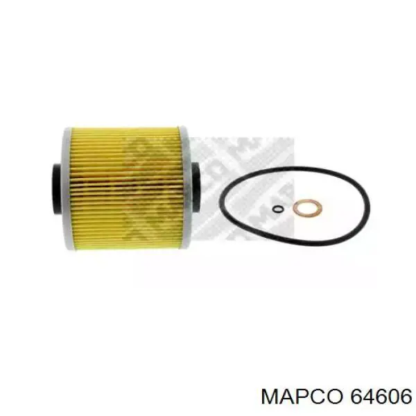 64606 Mapco фільтр масляний