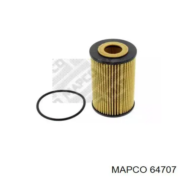 64707 Mapco фільтр масляний