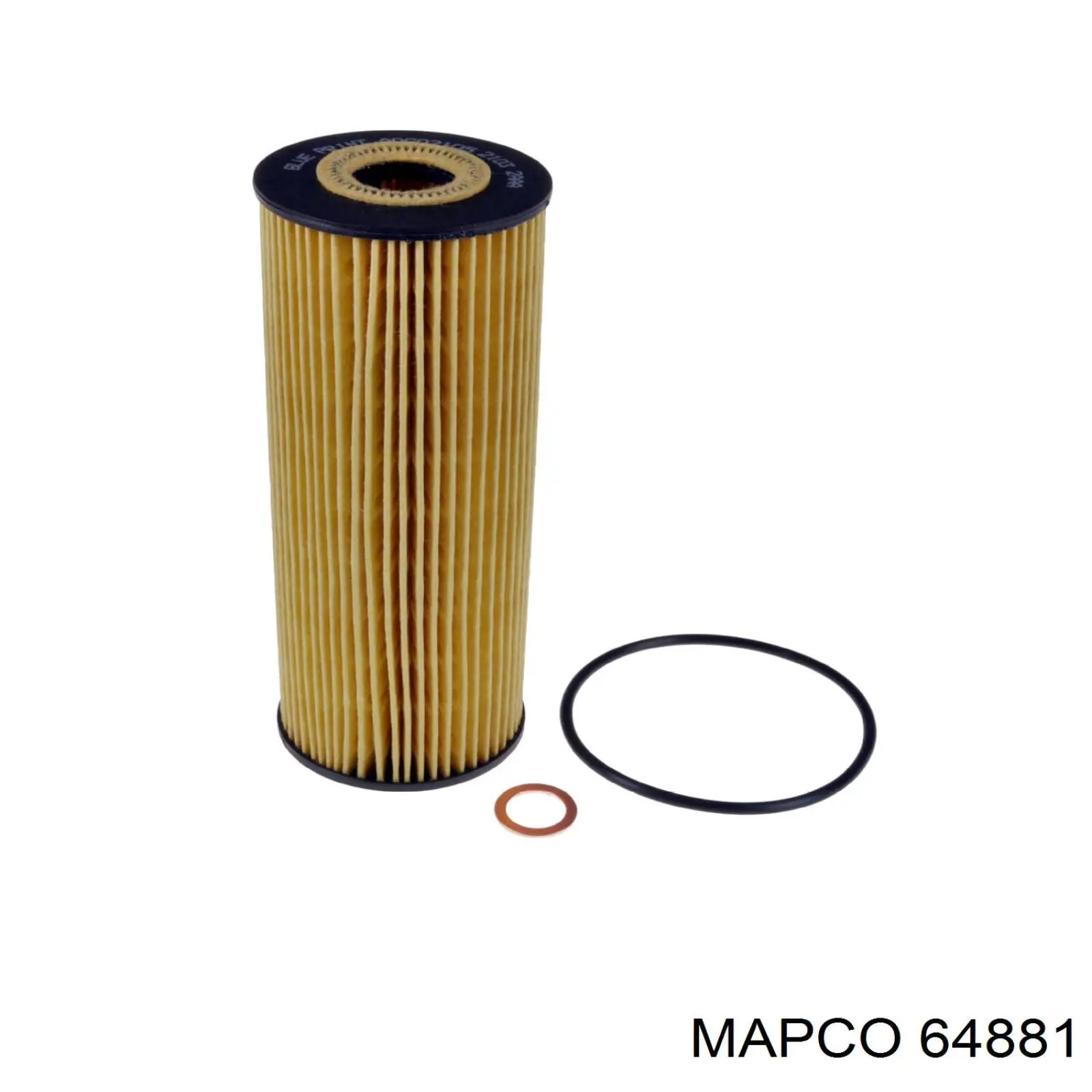 64881 Mapco фільтр масляний