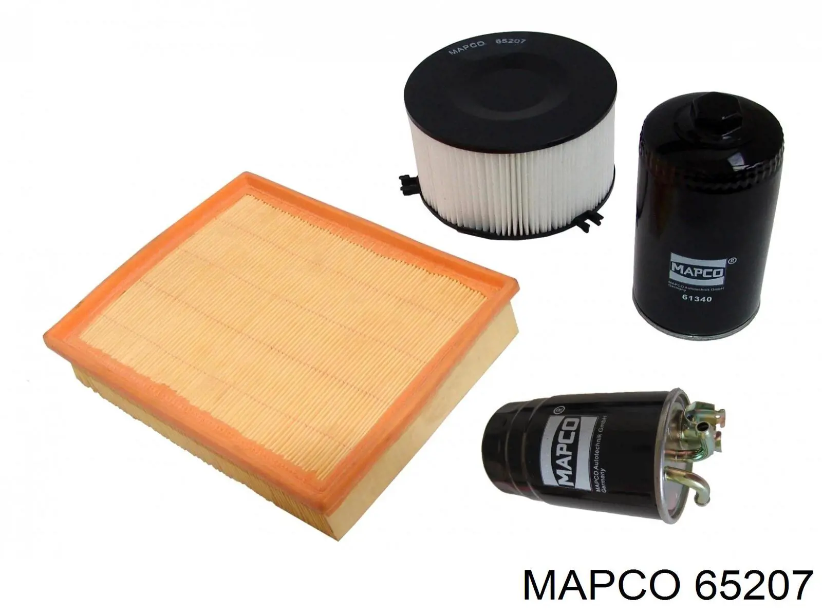 Повітряний фільтр 65207 Mapco