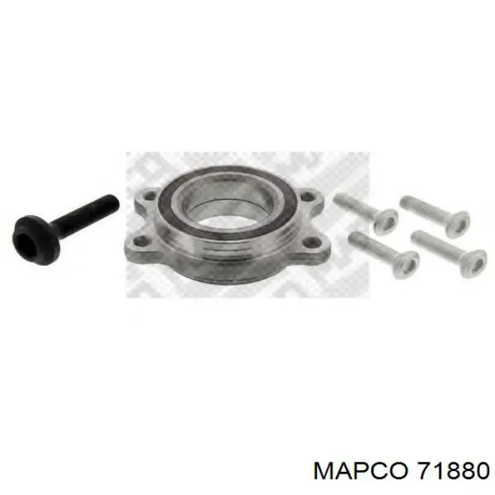 Задні пружини 71880 Mapco