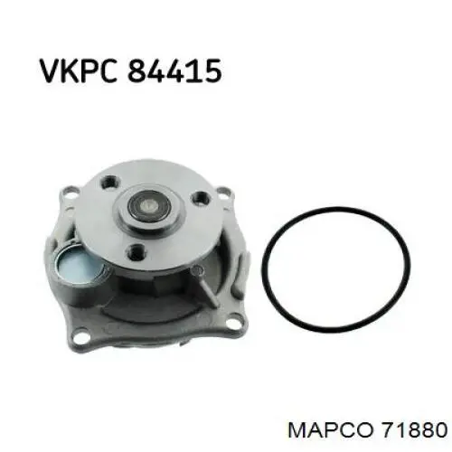 Купити 71880 Mapco Задні пружини